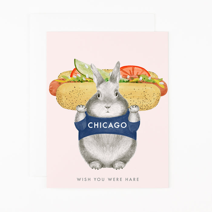 Wish You Were Hare Card - Virtu Exclusive