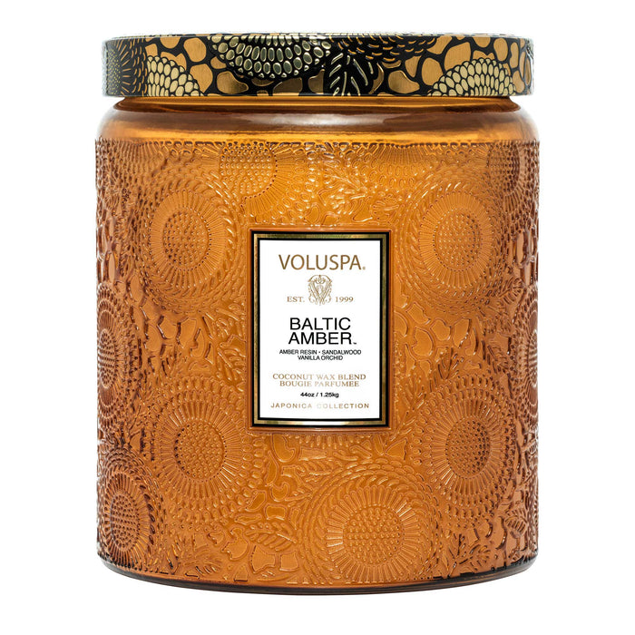Japonica Luxe Jar, Baltic Amber