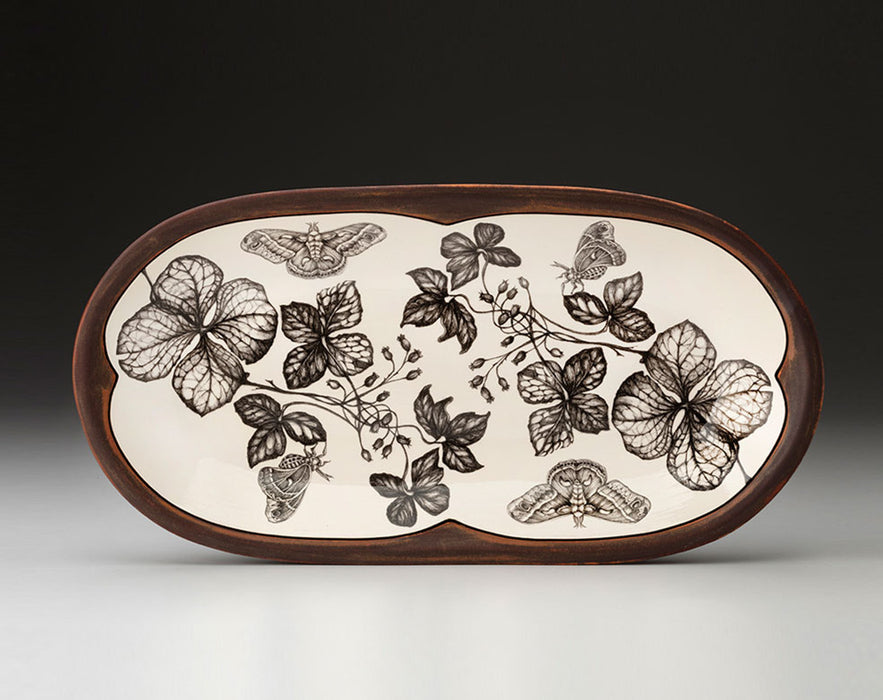 Silk Moth Rectangular Serving Dish