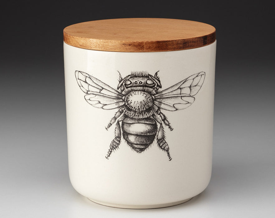 Honey Bee Small Canister with Lid