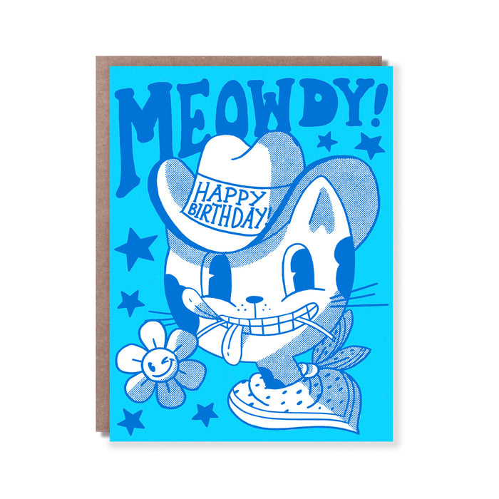 Meowdy Cat Birthday