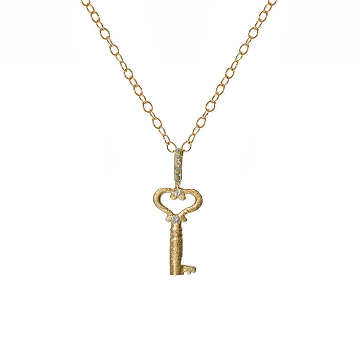 Heart Key Necklace