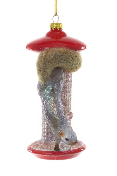 Pesky Squirrel Ornament