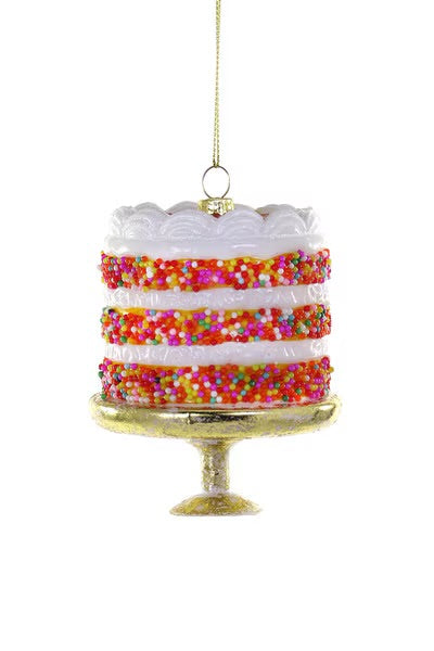 Confetti Cake Ornament