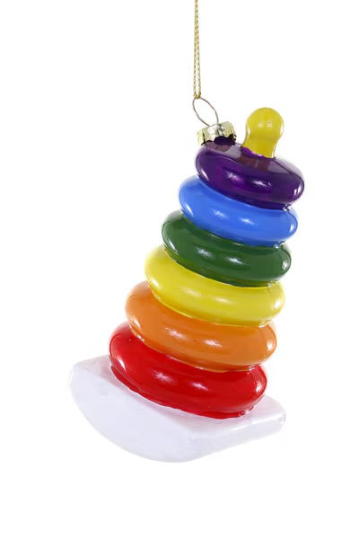 Vintage Stacking Rings Ornament
