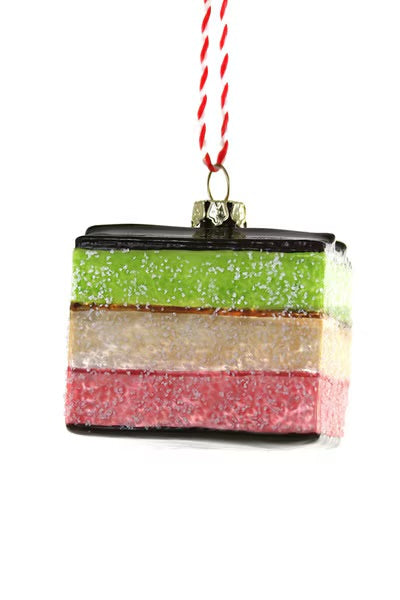 Rainbow Cookie Ornament