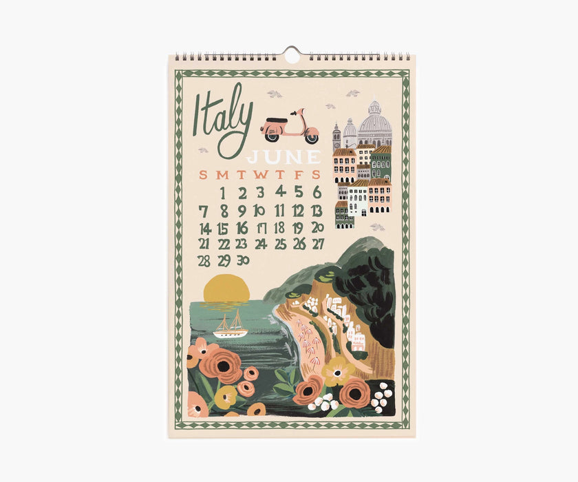 2026 World Travel Wall Calendar