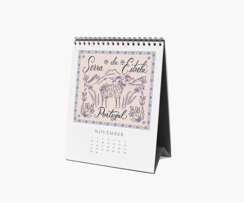2026 Cheese Desk Calendar