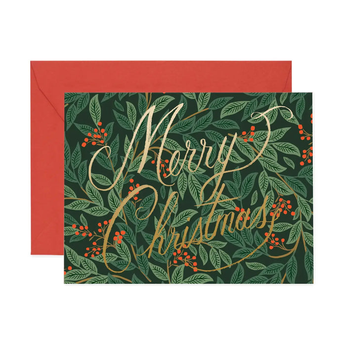 Willowberry Christmas Card, Box of 8