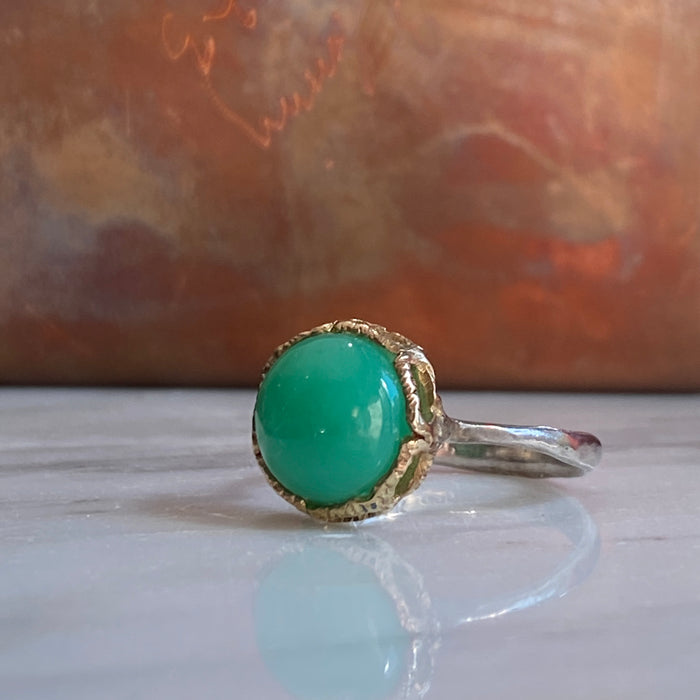 Chrysoprase Ring