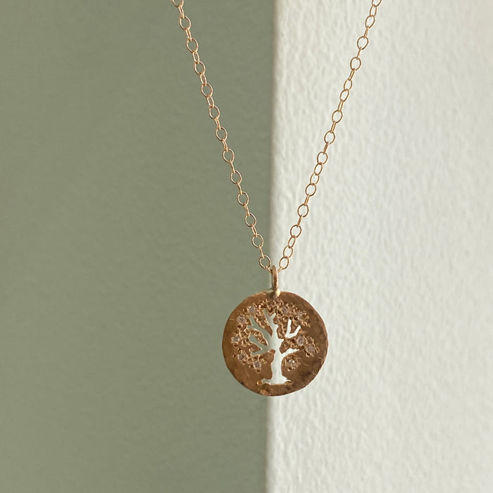 Tree of Life Cutout Necklace