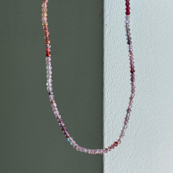 Strand of Lilac Spinel