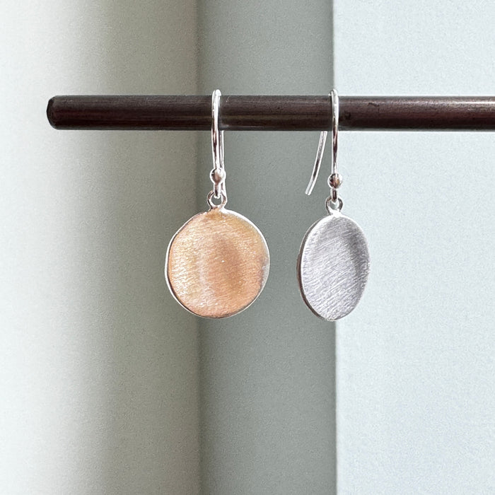 medium disc earrings