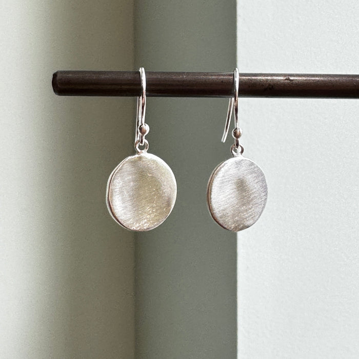 medium disc earrings