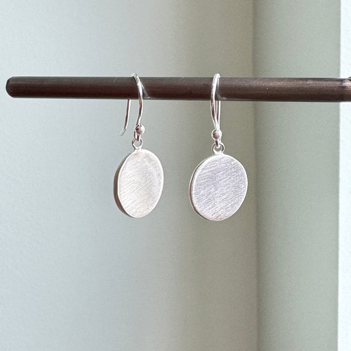 medium disc earrings