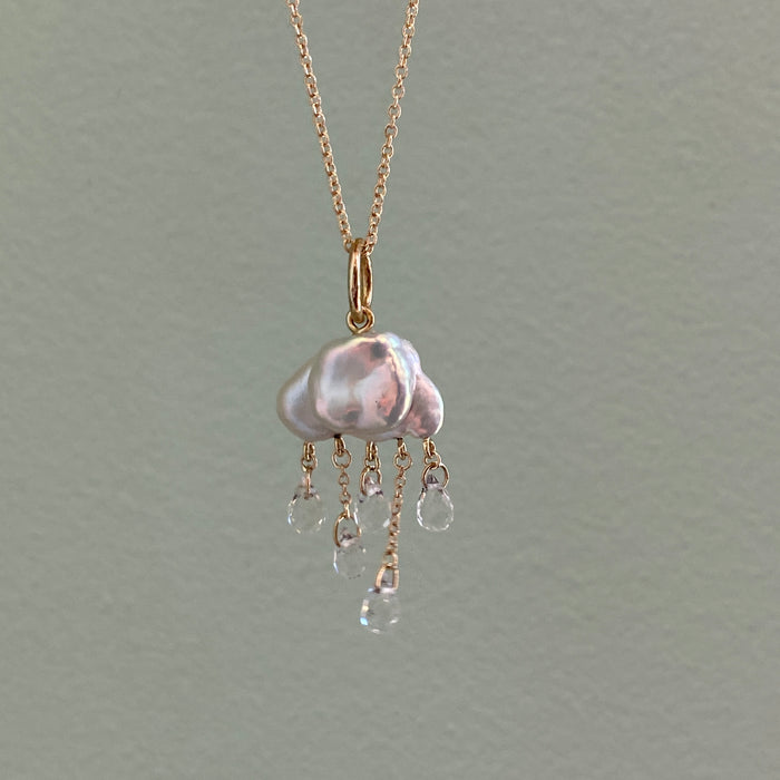 Monsoon Charm, White