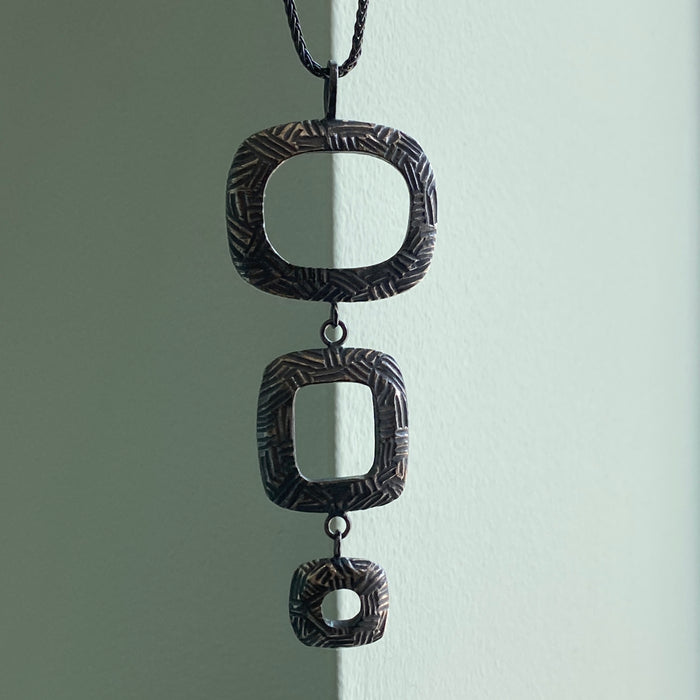 Three Squares Pendant