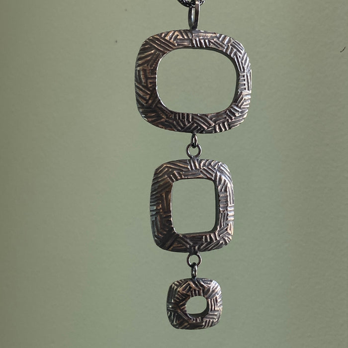 Three Squares Pendant