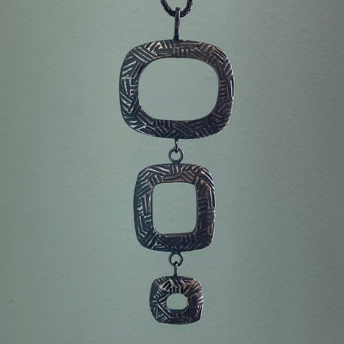 Three Squares Pendant