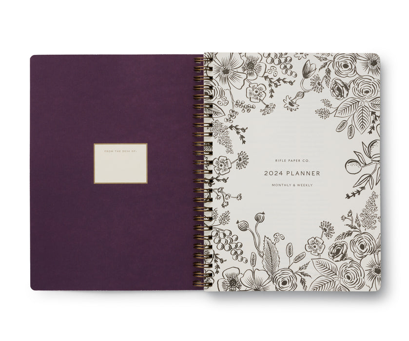 2024 Blossom 12 Month Soft Spiral Planner