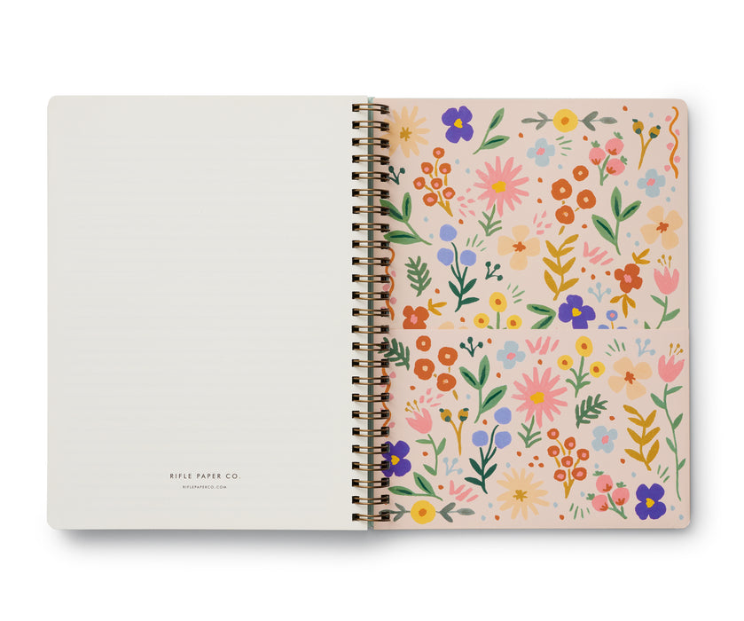 2024 Flores 12 Month Soft Spiral Planner