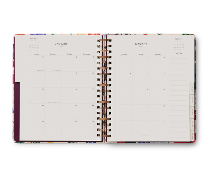 17 month 2024 Blossom Planner