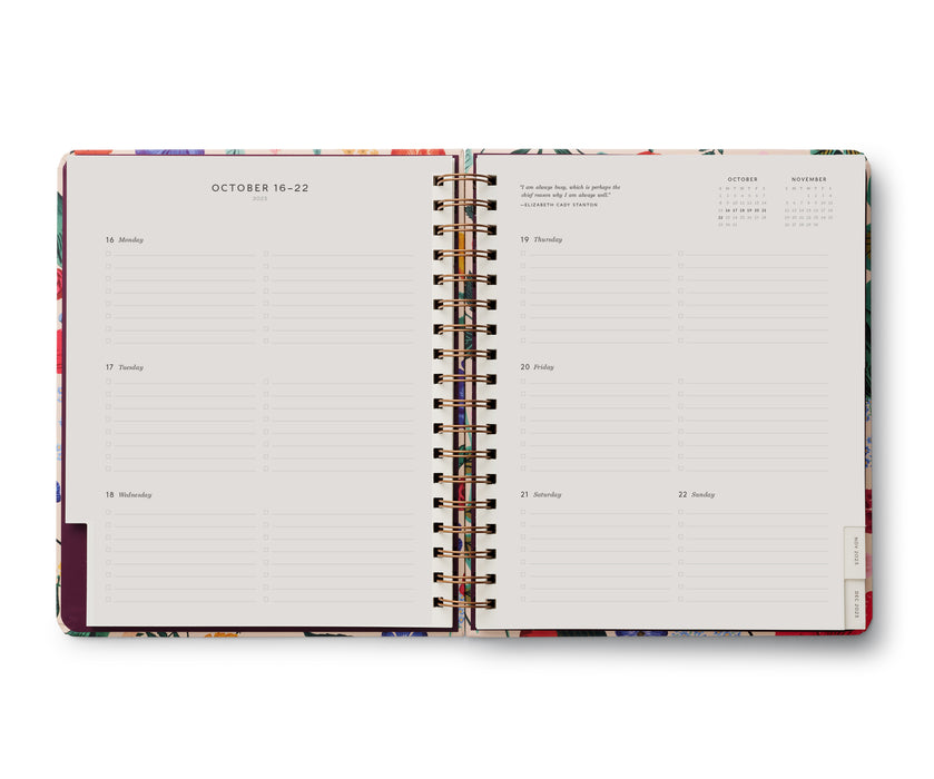 17 month 2024 Blossom Planner