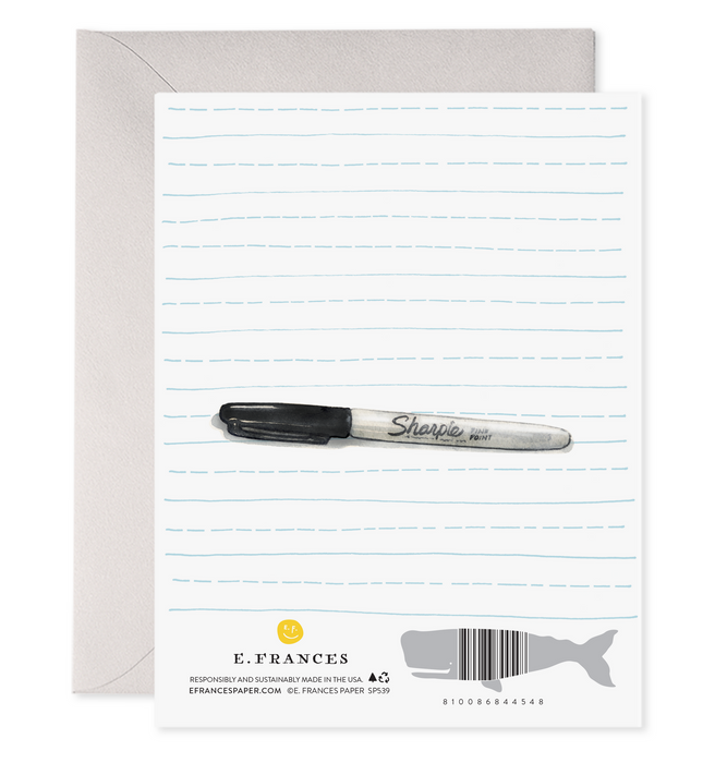 Teacher Pencils Card