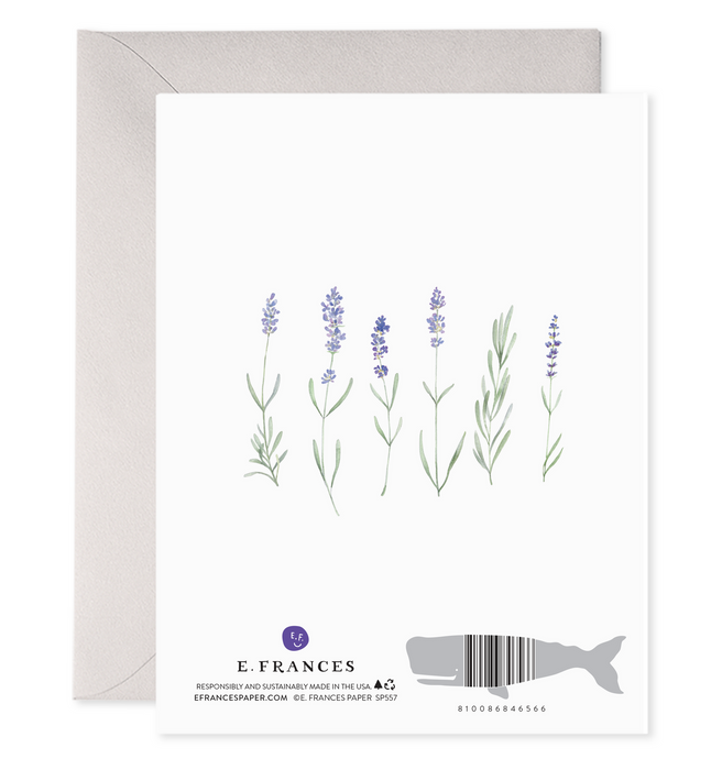 Lavender Mom Card