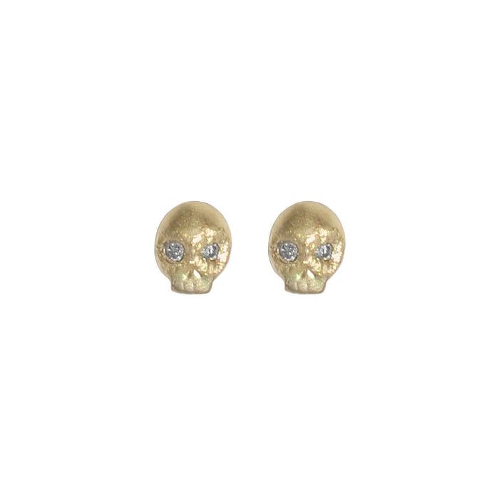 Skull Amulet Studs