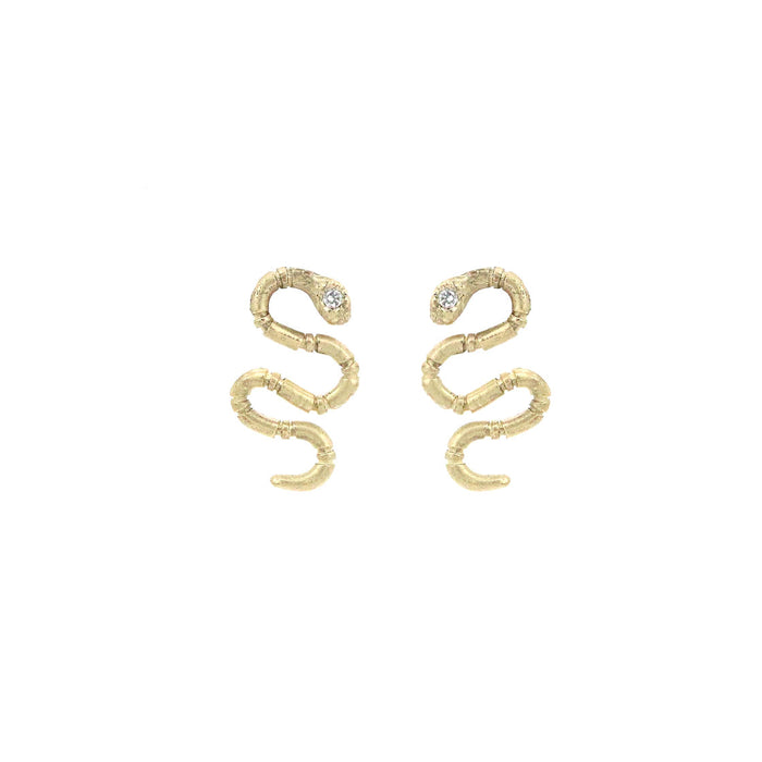 Snake Amulet Studs