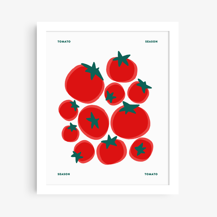 Tomato Season Print: 5"x7"