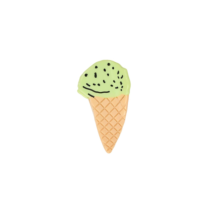 Mini Mint Chocolate Chip Ice Cream Hair Claw Clip