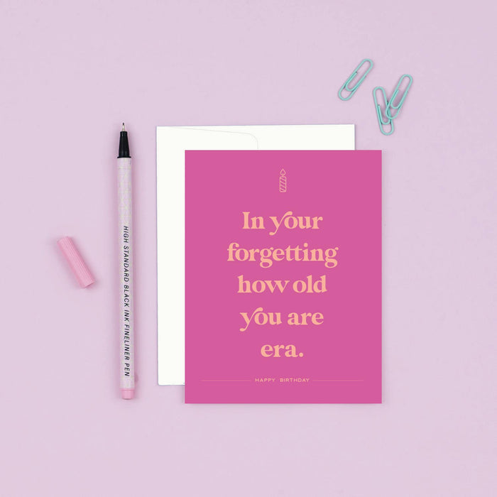 Your Forgetting Era | Funny Taylor Swift Birthday Card