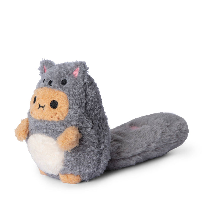 Mini sitting plush toy - Grey squirrel Ricespud