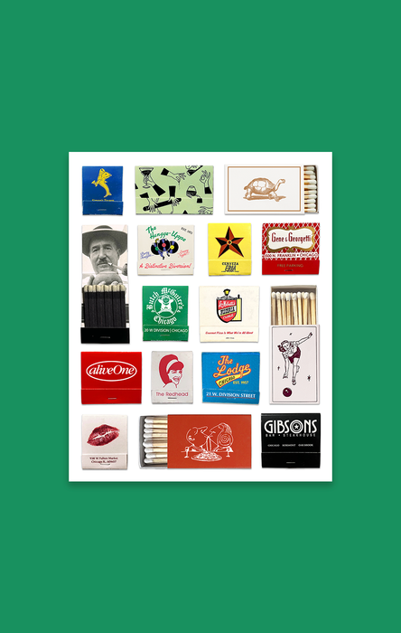 Chicago Matchbox Collage II: Medium (8 × 10)