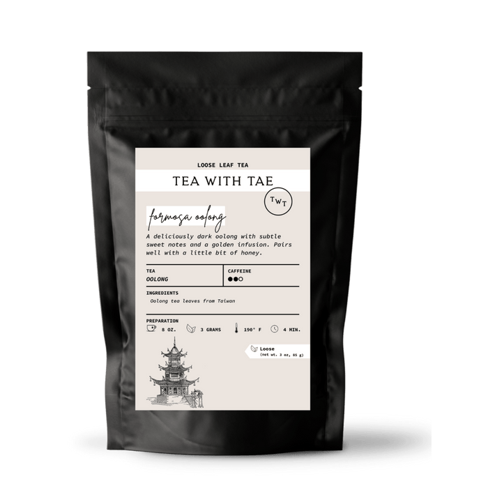 Formosa Oolong Loose Leaf Tea Pouch (3oz or 1lbs): 3oz
