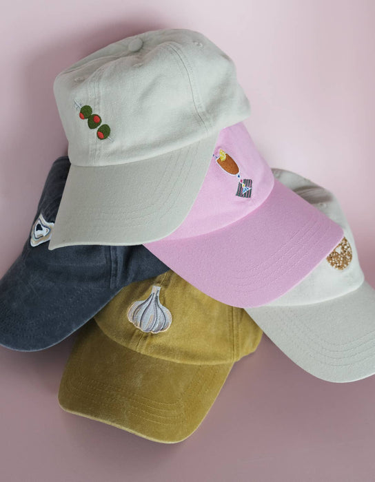 Embroidered Hat | Everything Bagel, Khaki Color
