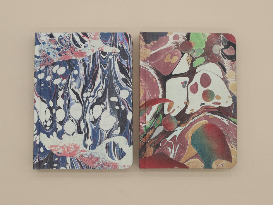 Goods for the Study Carnelian Marble B6 Hardcover Journal