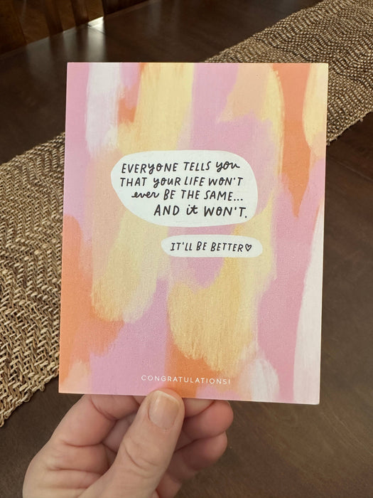 Everyone Tells You Card