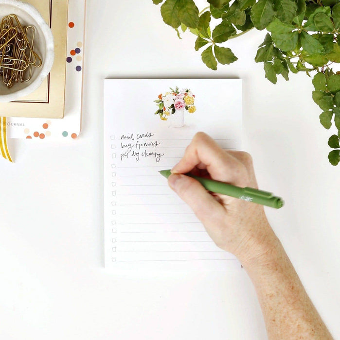 Everyday checklist notepad: Bluebird