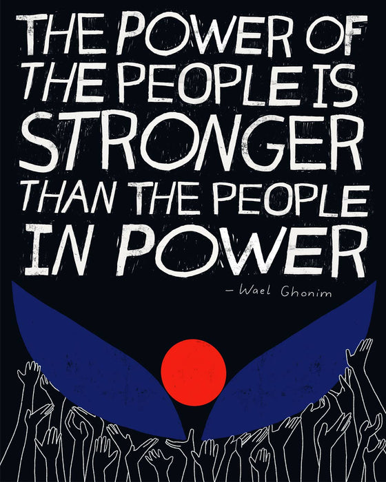 Art Print - People Power: 8X10"
