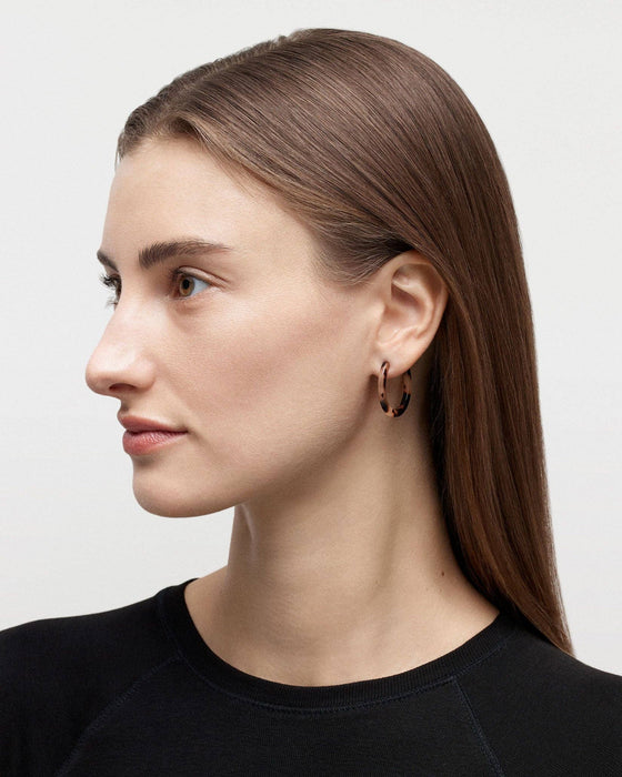 Mini Hoops in Astral Mint