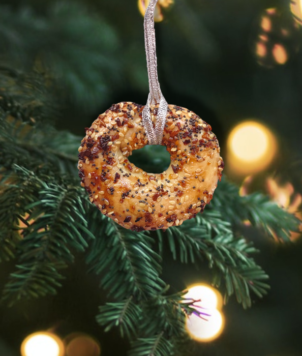 Real Bagel Ornaments: Everything