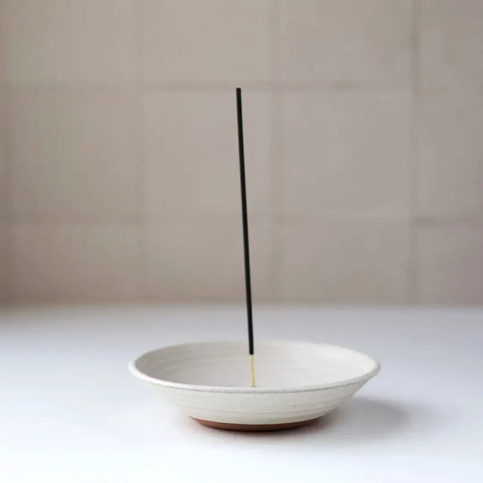 Incense Burner in 4 colors | Modern Handmade Pottery: Black