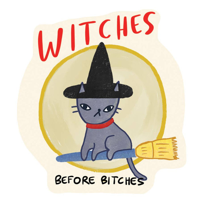Witches Before Bitches Sticker