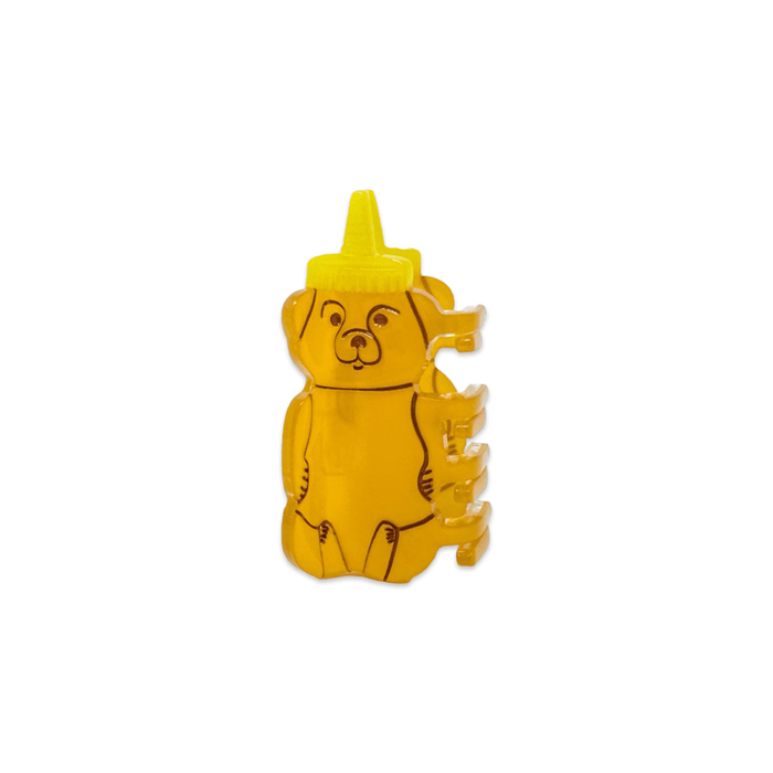 Mini Honey Bear Hair Claw Clip