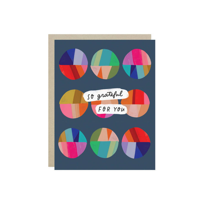 Grateful Patchwork Thank You Card