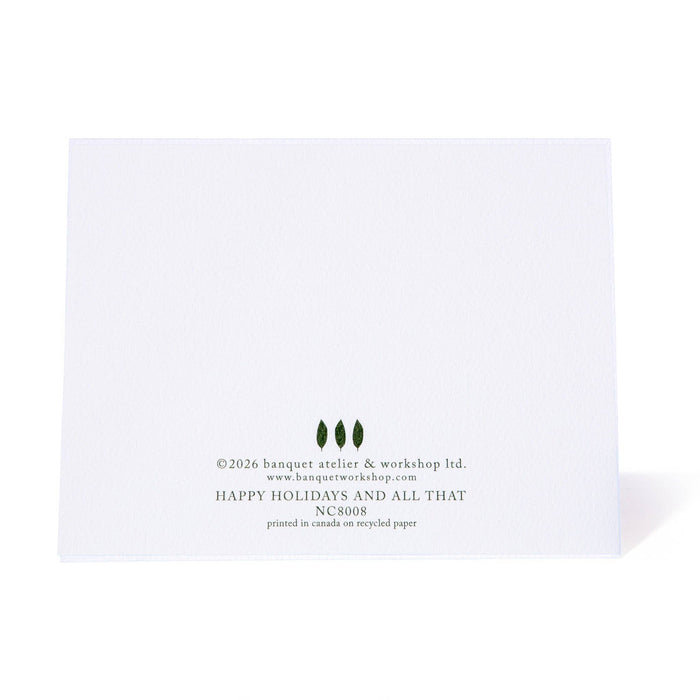 Happy Holidays & All That Note Card: Default Title