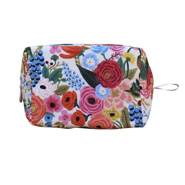The Medium Dopp Kit: Navy Floral / Medium